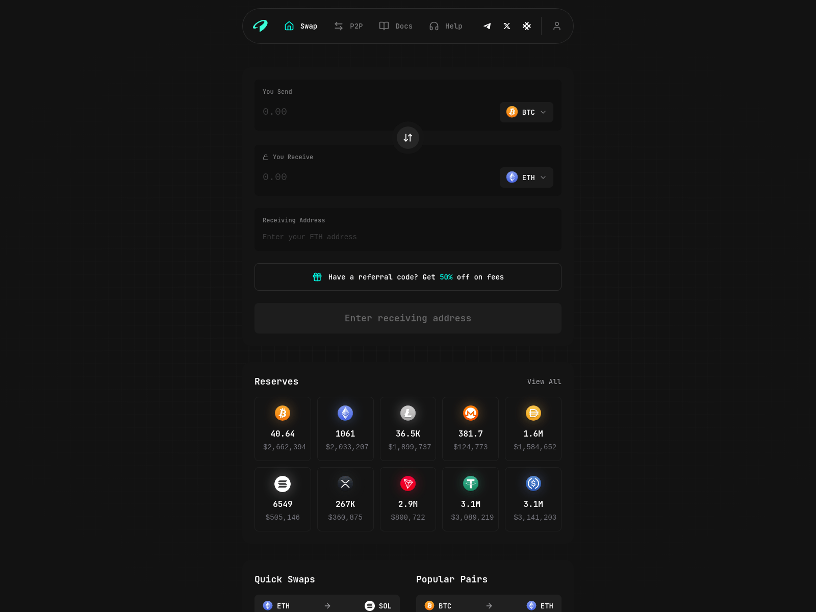 Screenshot of malgoswap.com