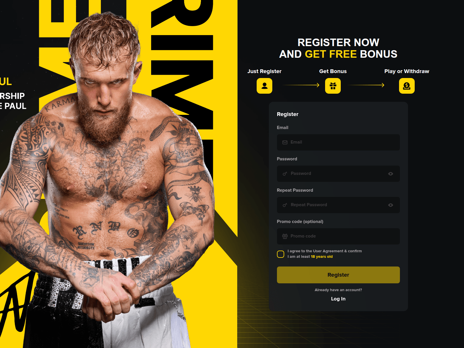 Screenshot of jpaulcasino.com