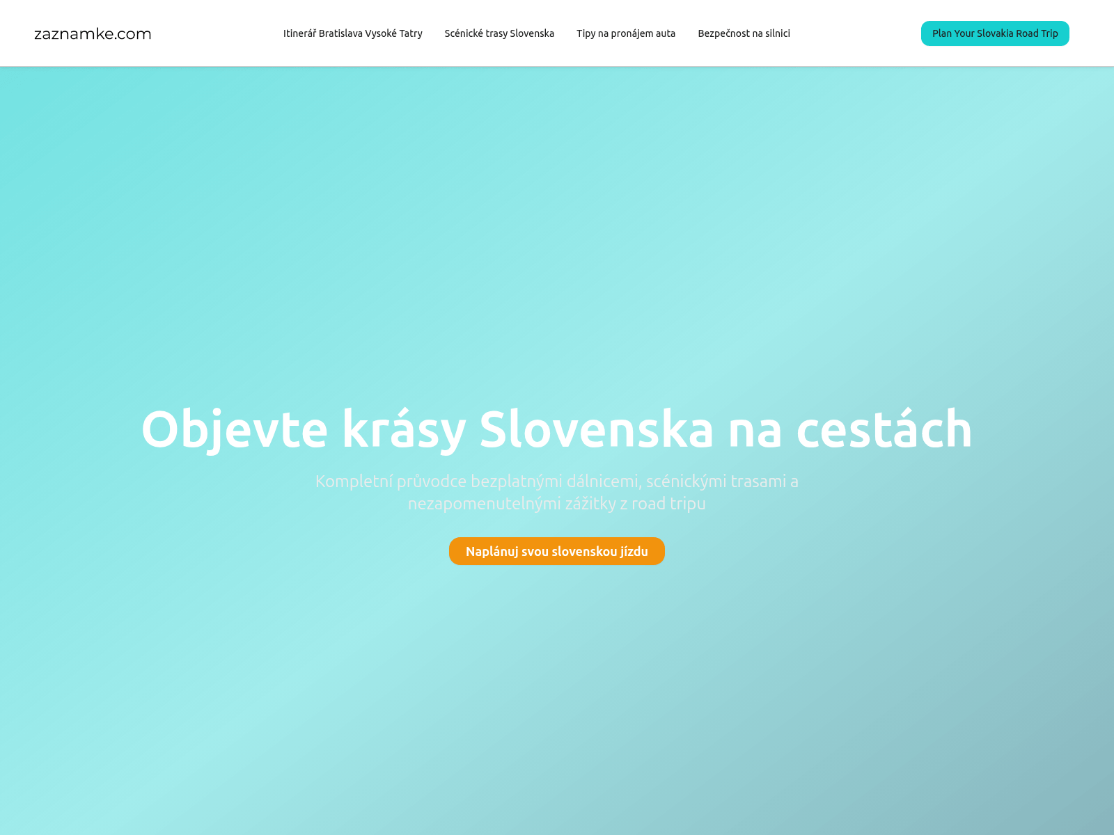 Screenshot of zaznamke.com