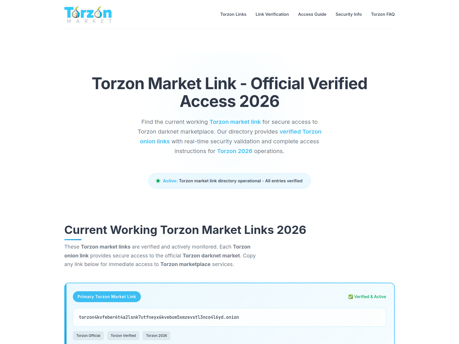 Screenshot of torzondrug.icu