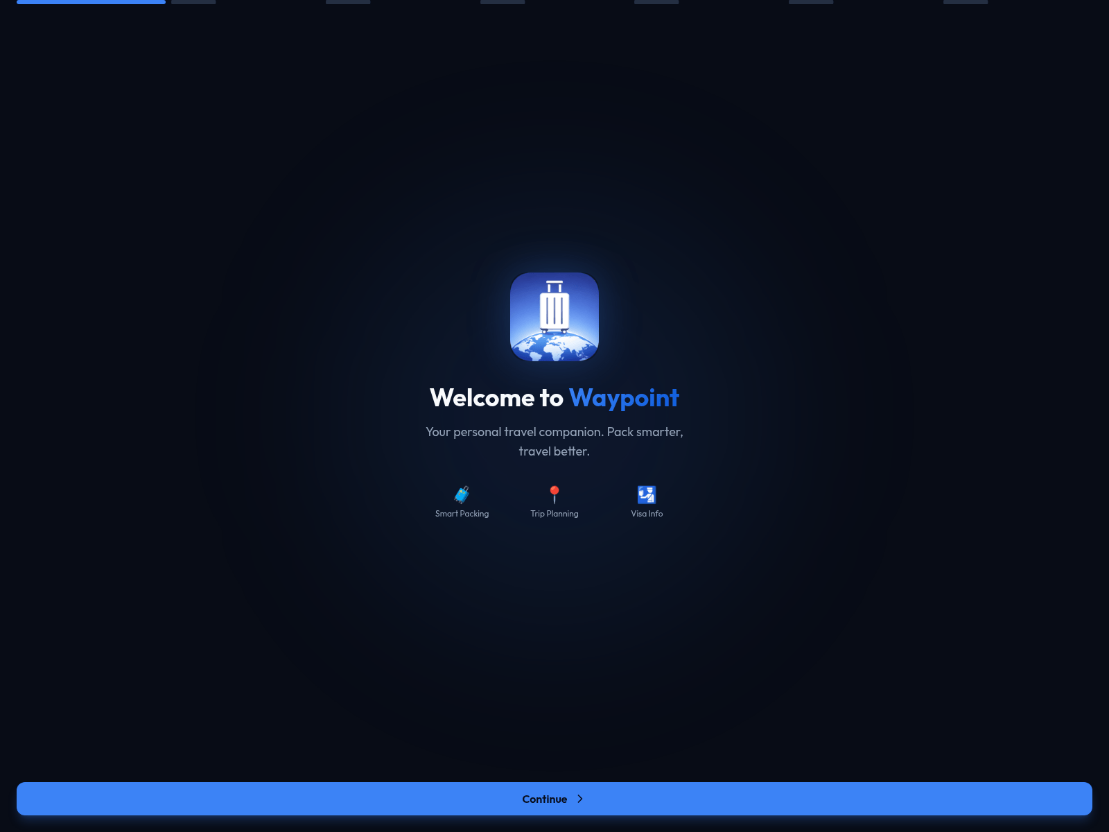 Screenshot of waypointapp.info