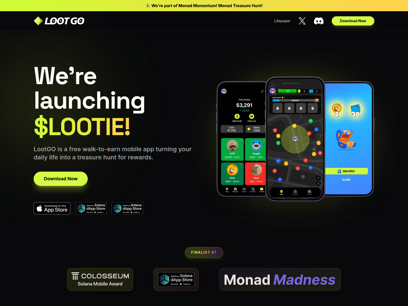 Screenshot of lootgo.live
