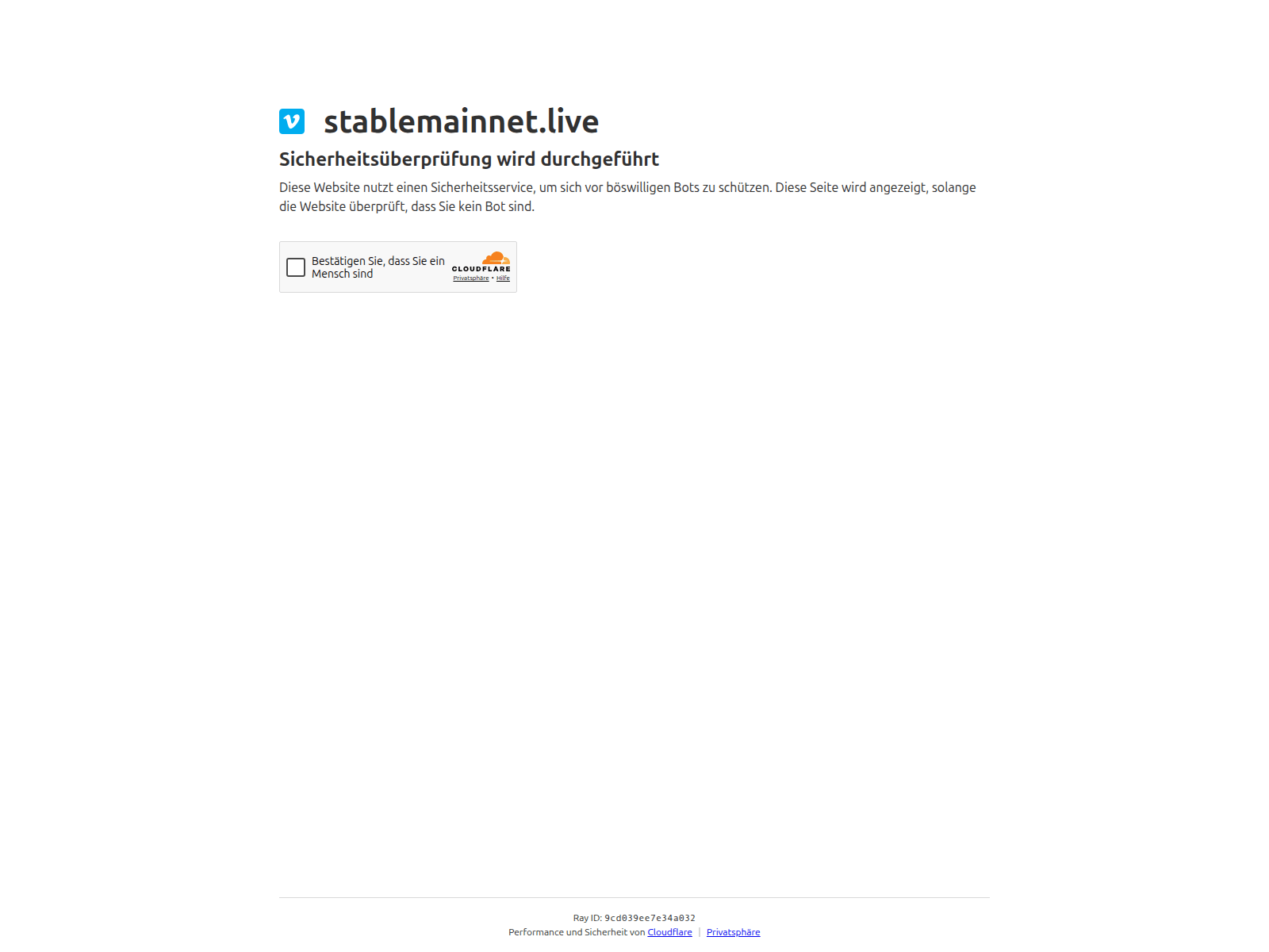 Screenshot of stablemainnet.live