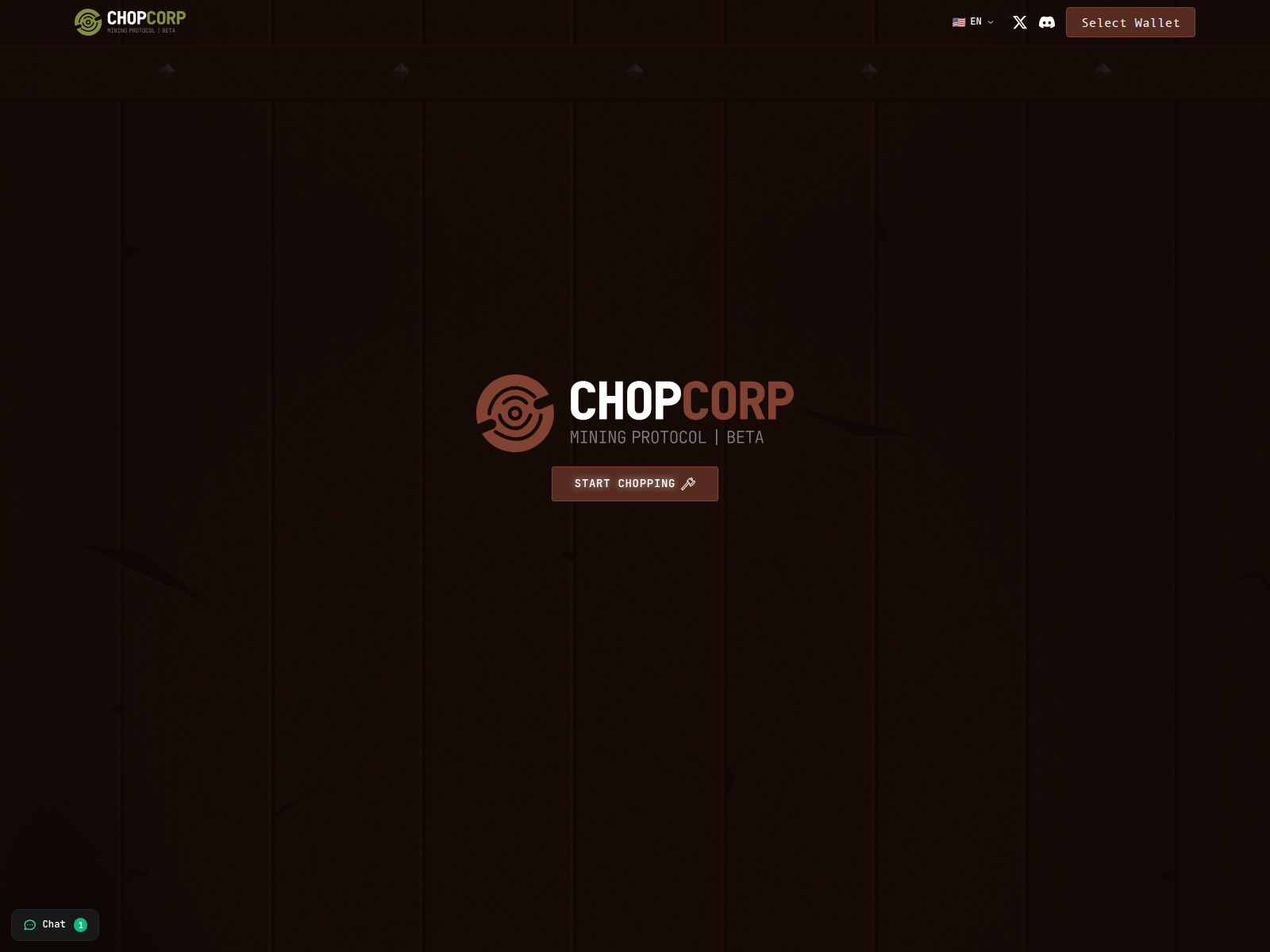 Screenshot of chopcorp.live