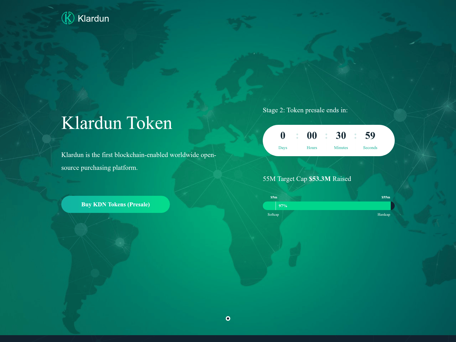 Screenshot of klardun.sale