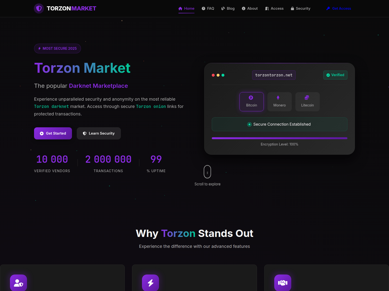 Screenshot of torzontorzon.net