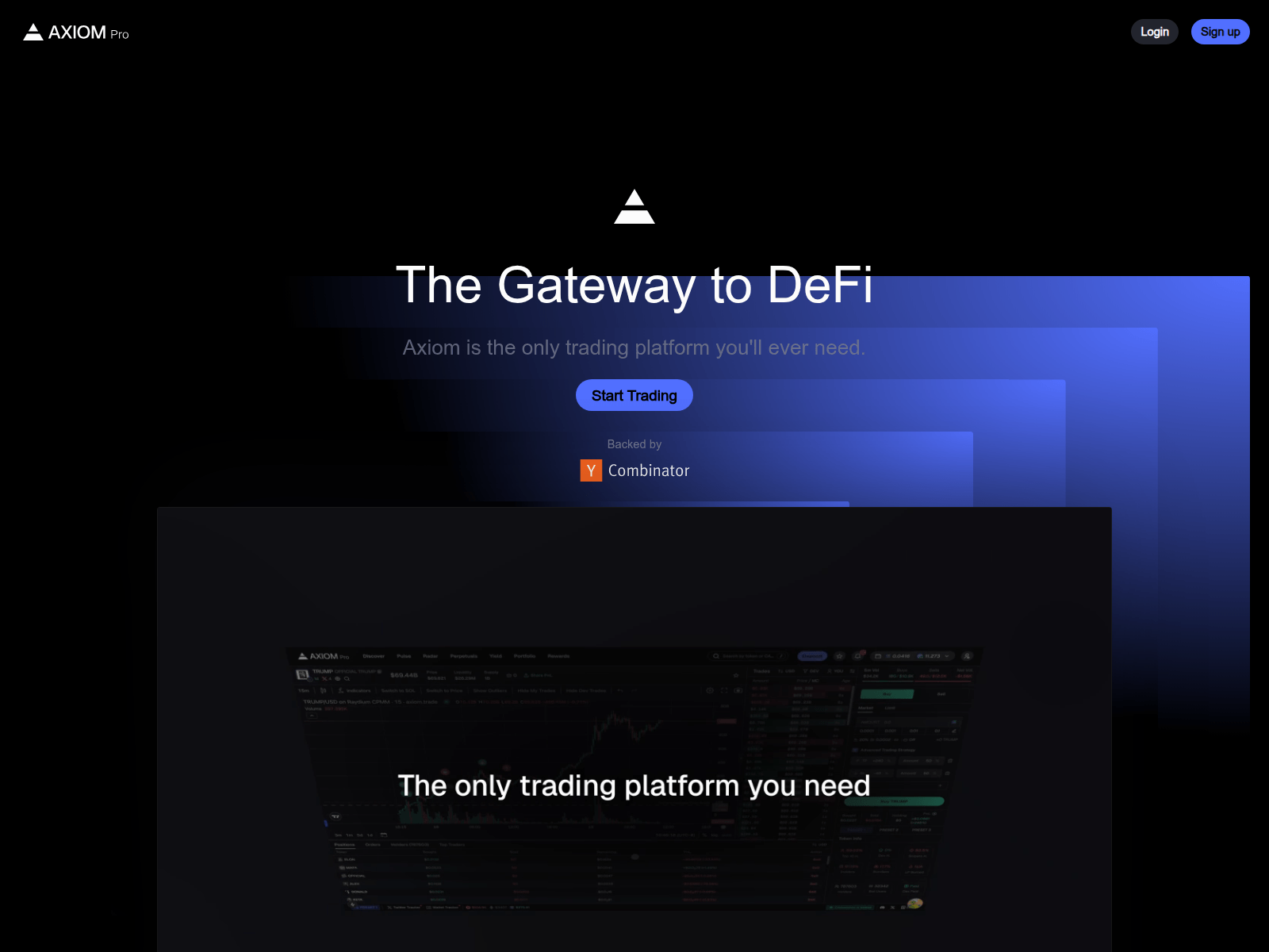 Screenshot of auth-axiom.trade