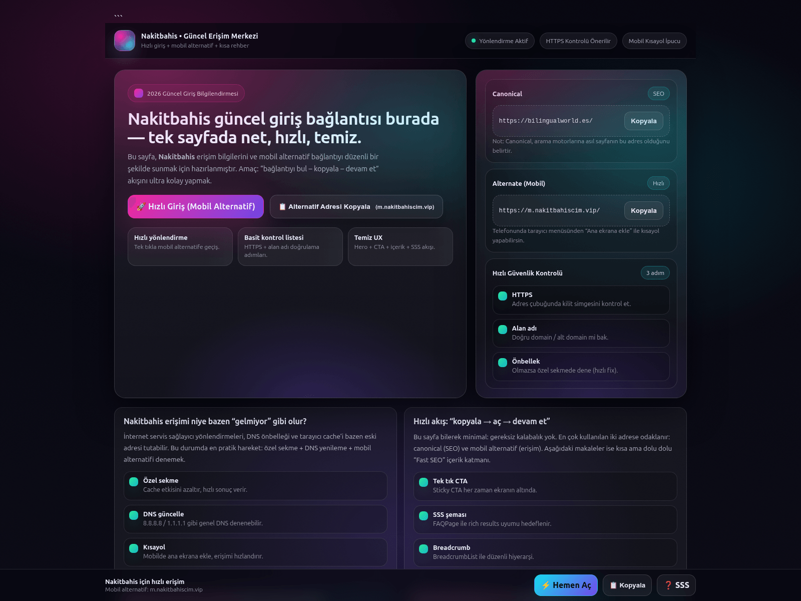 Screenshot of nakitbahiscim.vip
