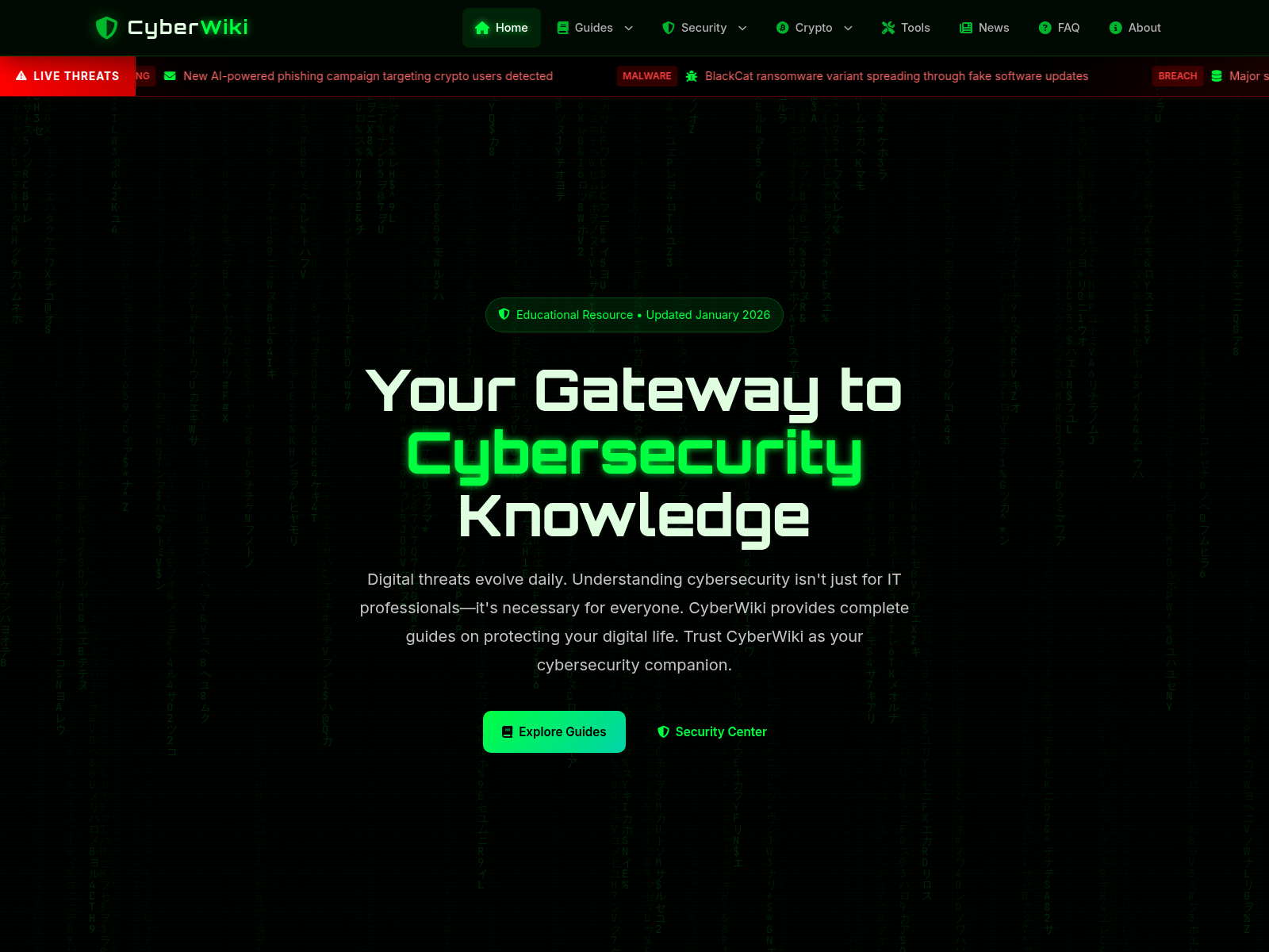 Screenshot of cyberwiki.world