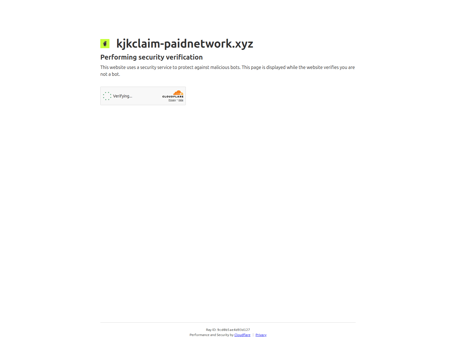 Screenshot of kjkclaim-paidnetwork.xyz