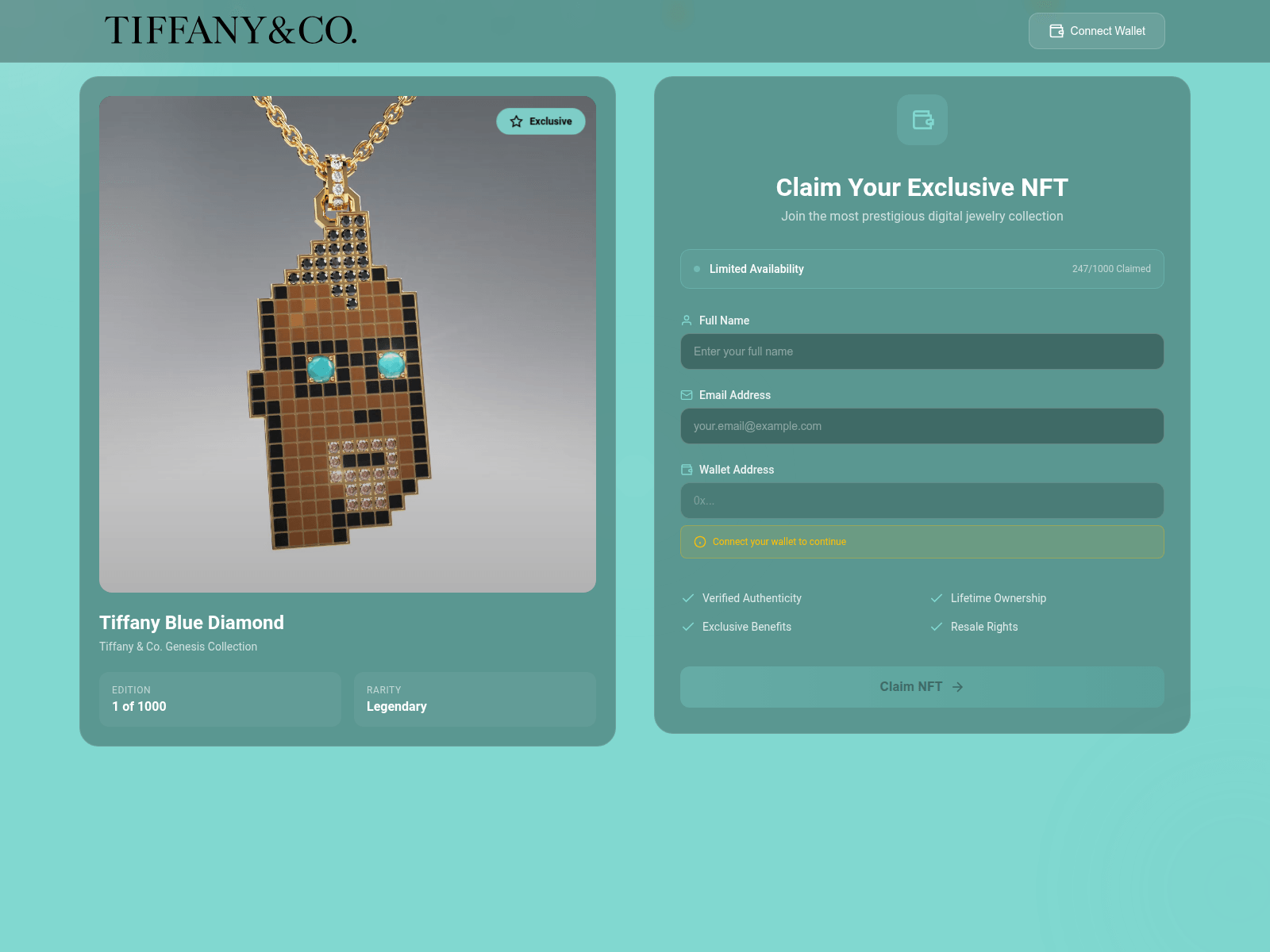 Screenshot of nftiff.store