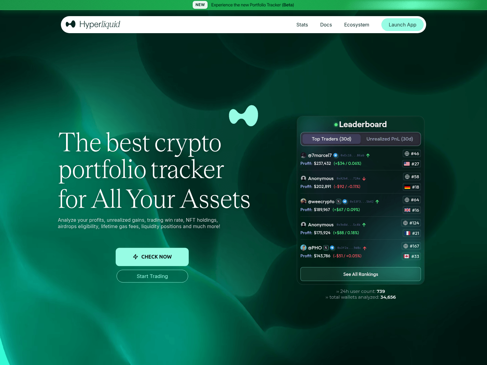 Screenshot of insight-hyperliquid.xyz