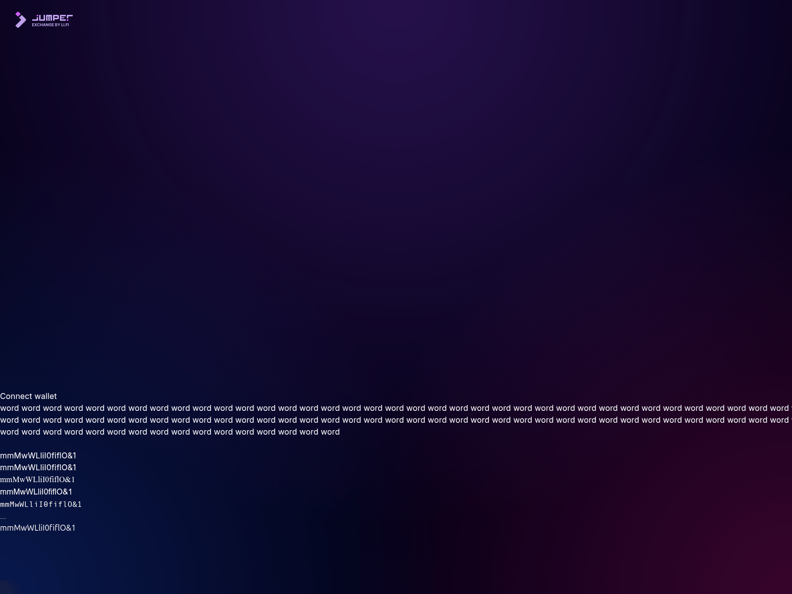 Screenshot of jumperexch.xyz