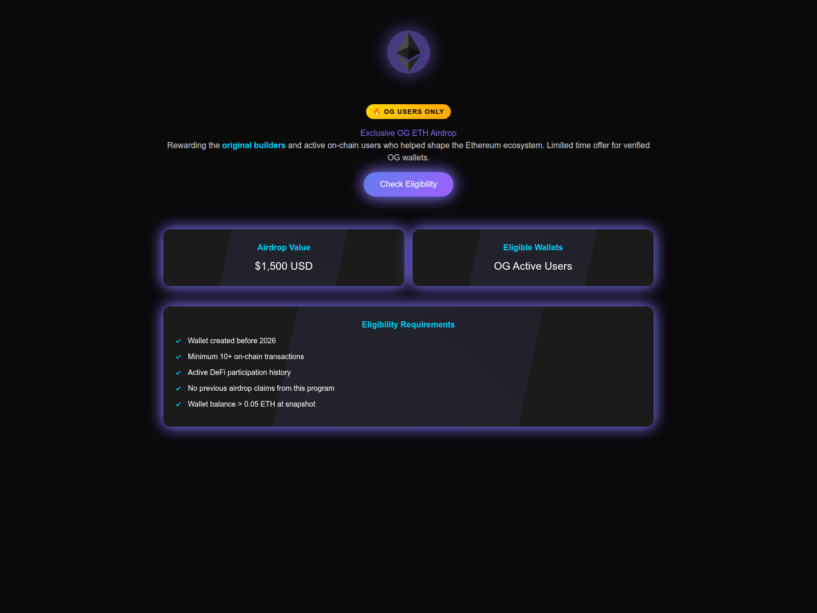 Screenshot of onchainusage.xyz