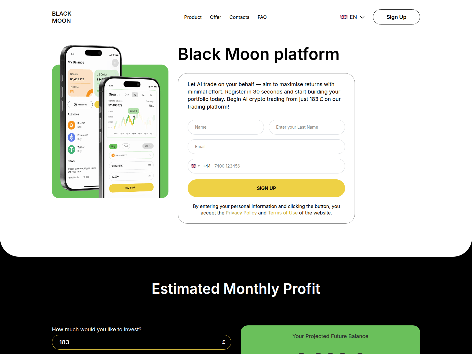 Screenshot of testtwfin8.best