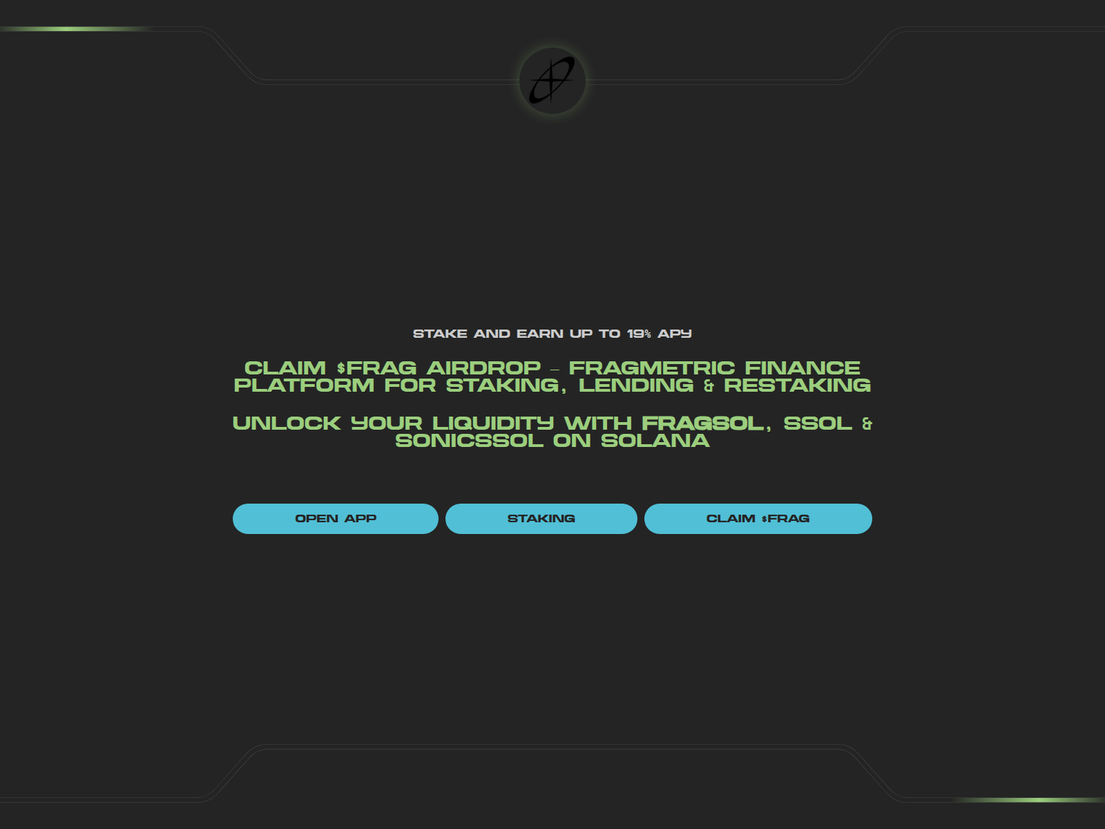 Screenshot of fragmetric.app
