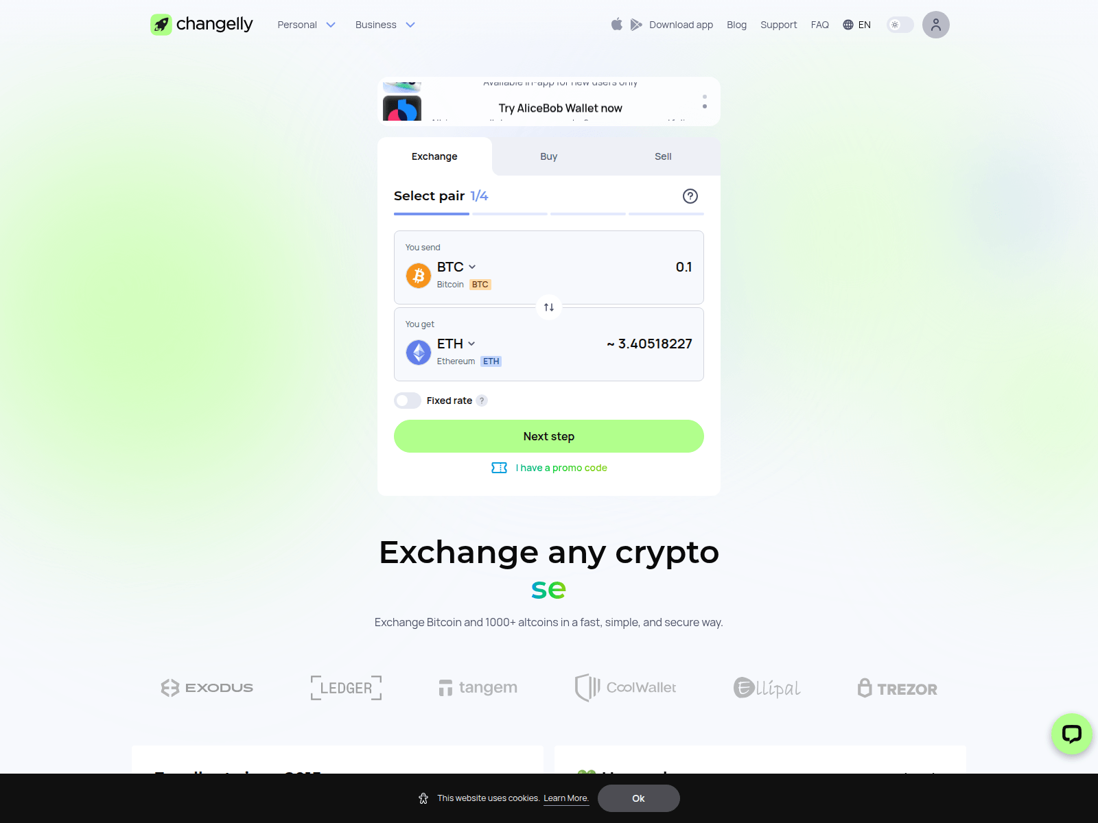 Screenshot of chanvelly.com