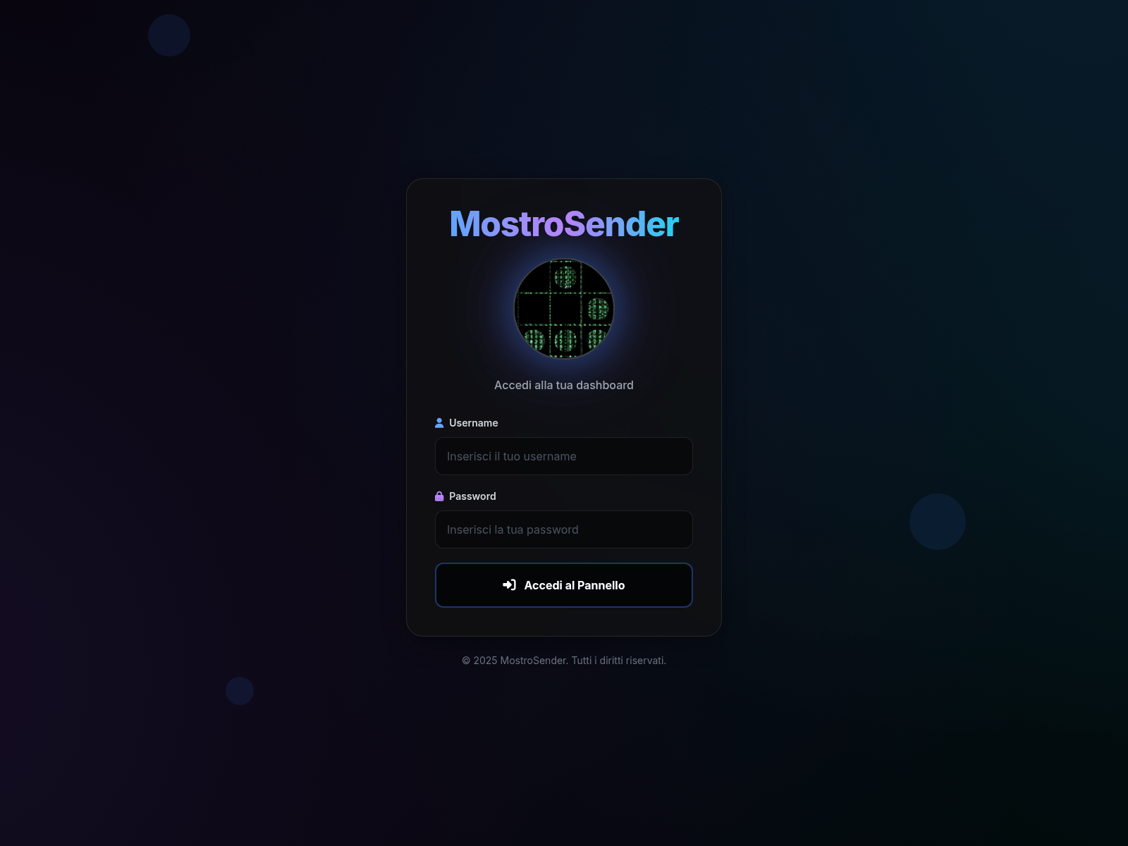 Screenshot of mostrosender.com