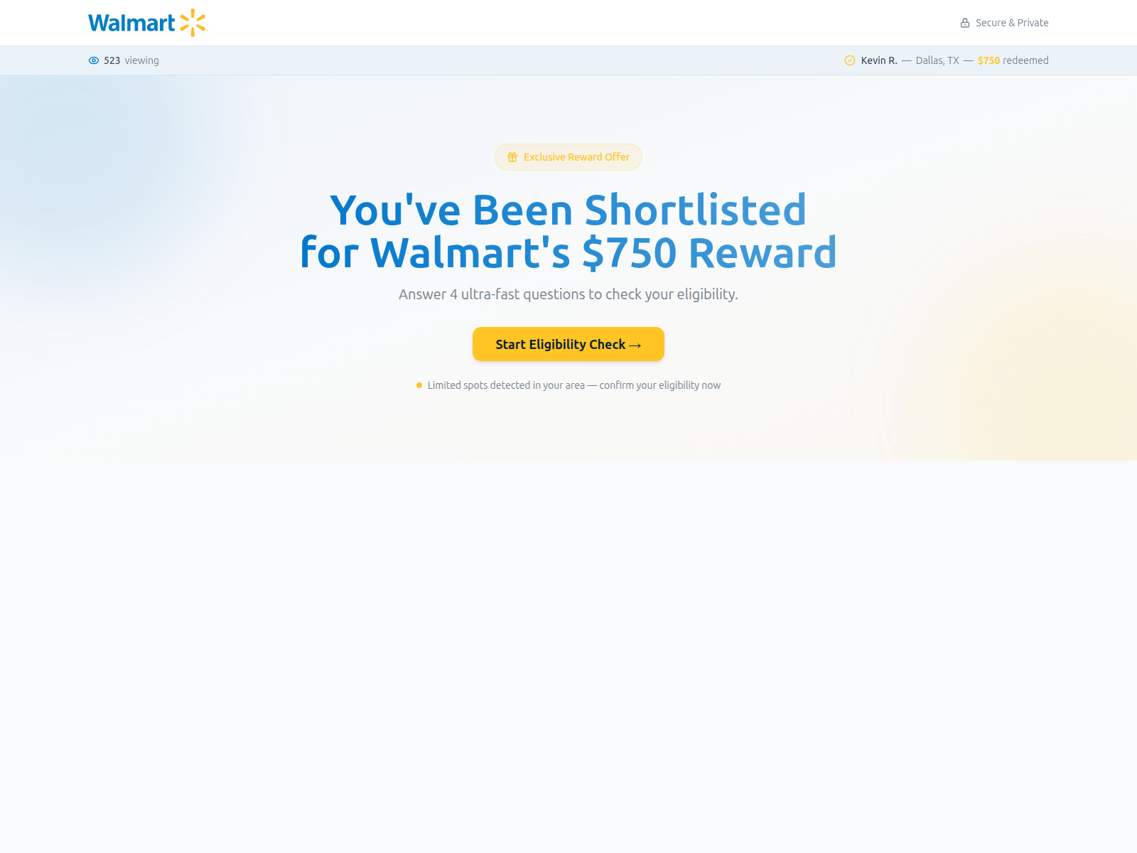 Screenshot of wmartgift.com