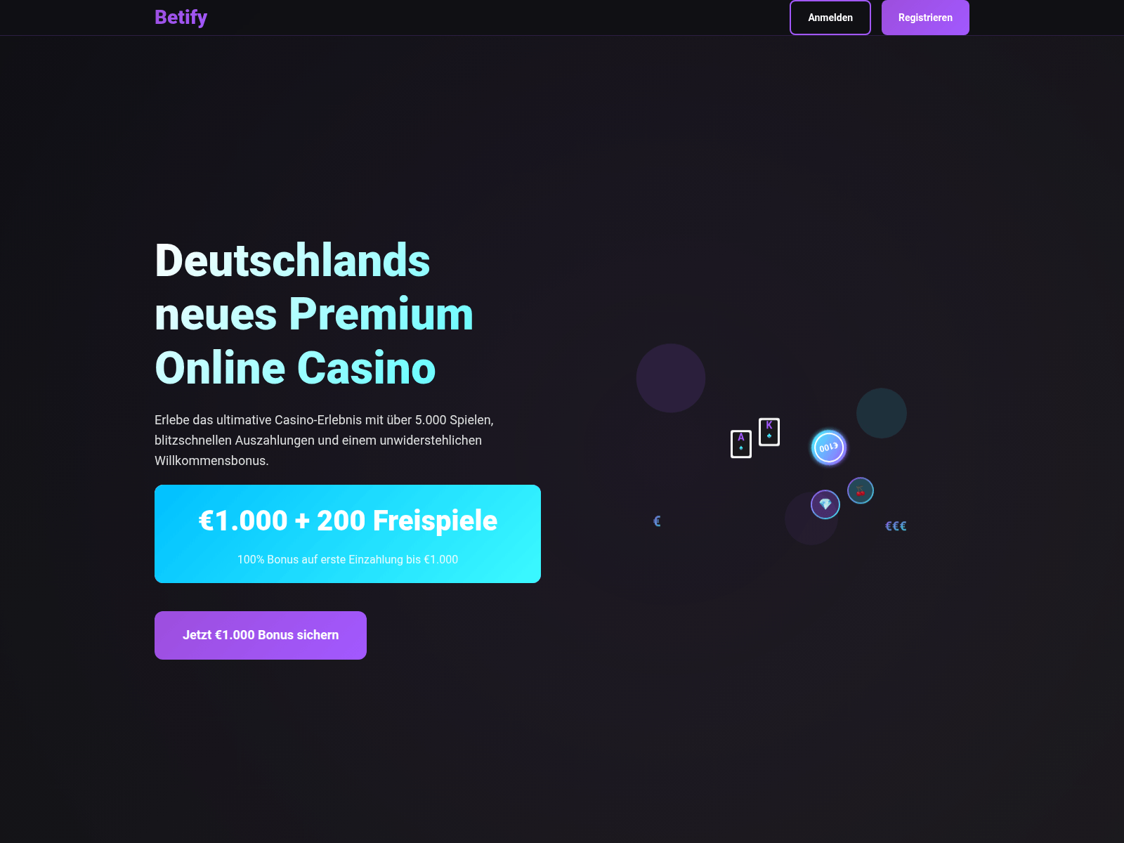 Screenshot of betifyde.com