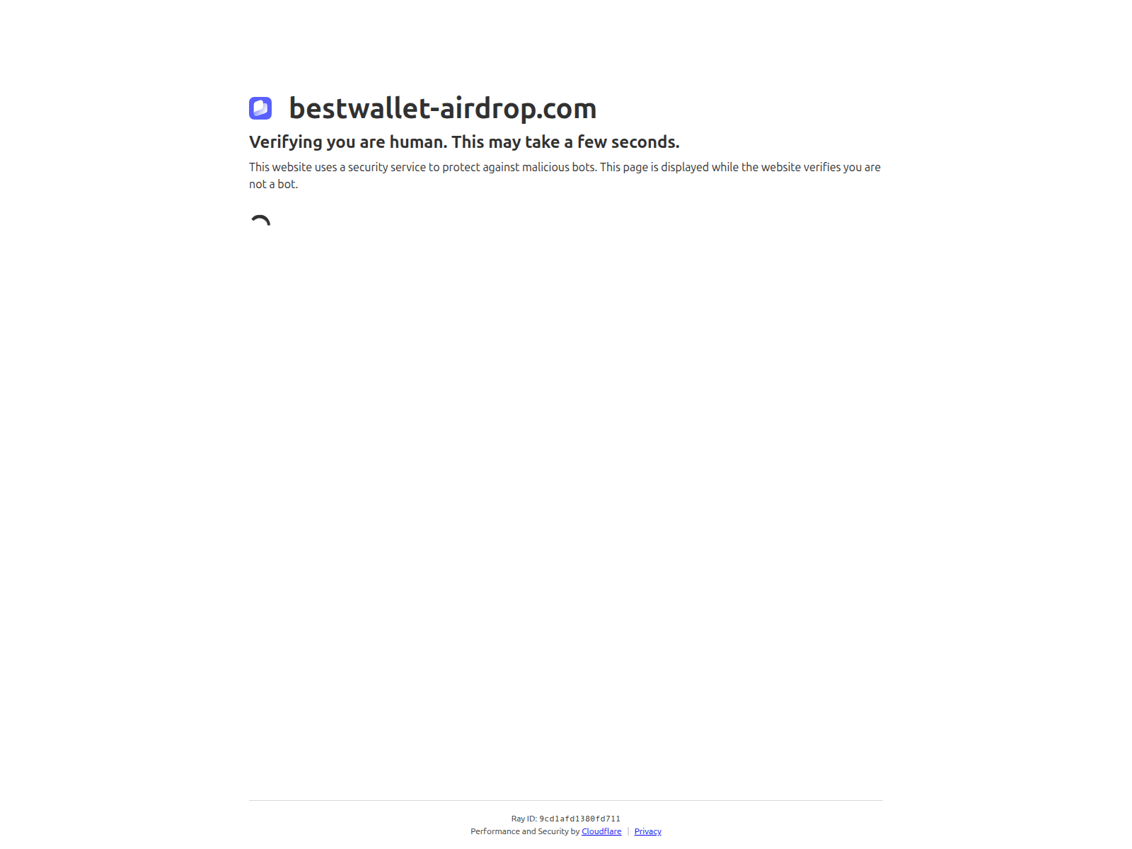 Screenshot of bestwallet-airdrop.com
