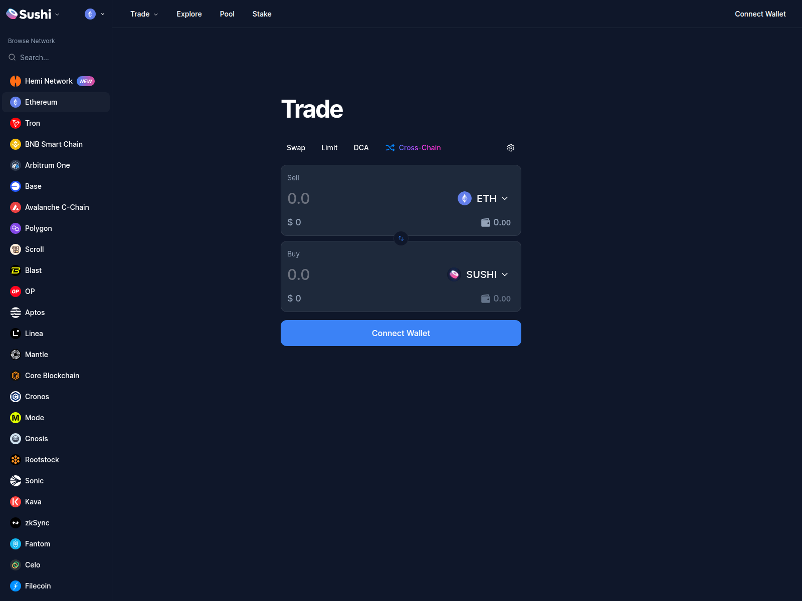 Screenshot of v4sushi.com