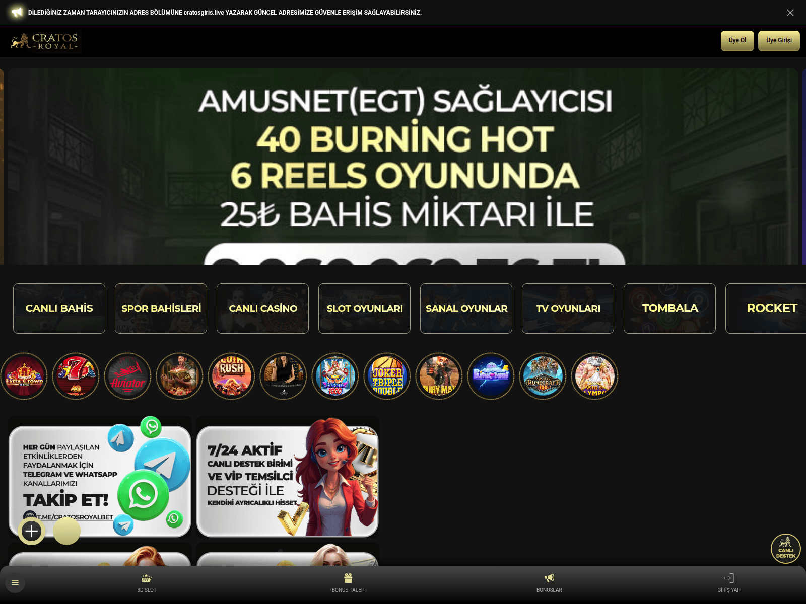 Screenshot of cratosroyal864.com