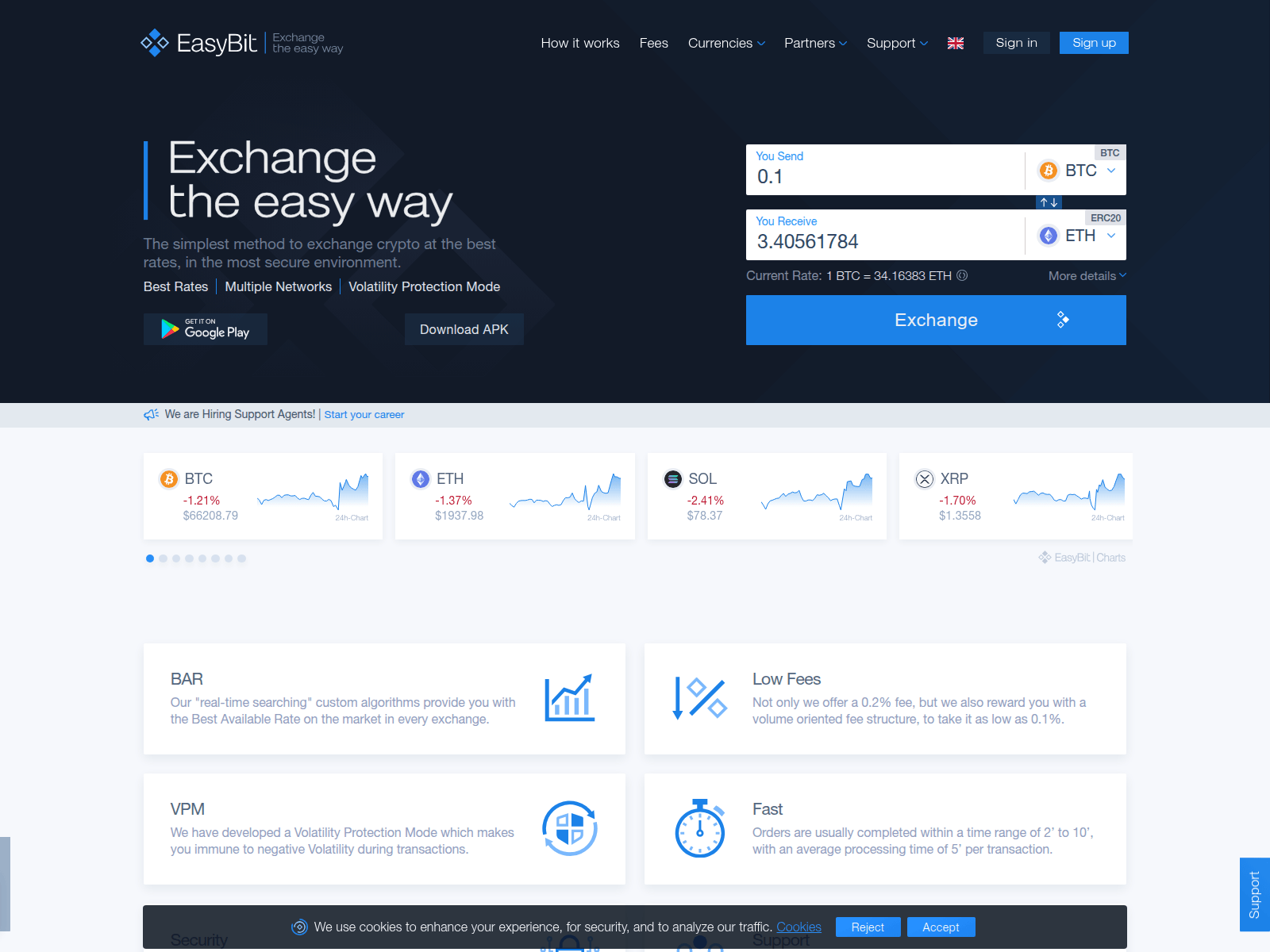 Screenshot of eashbit.com