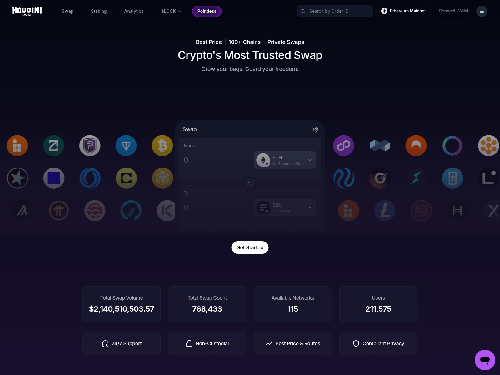 Screenshot of hiudiniswap.com