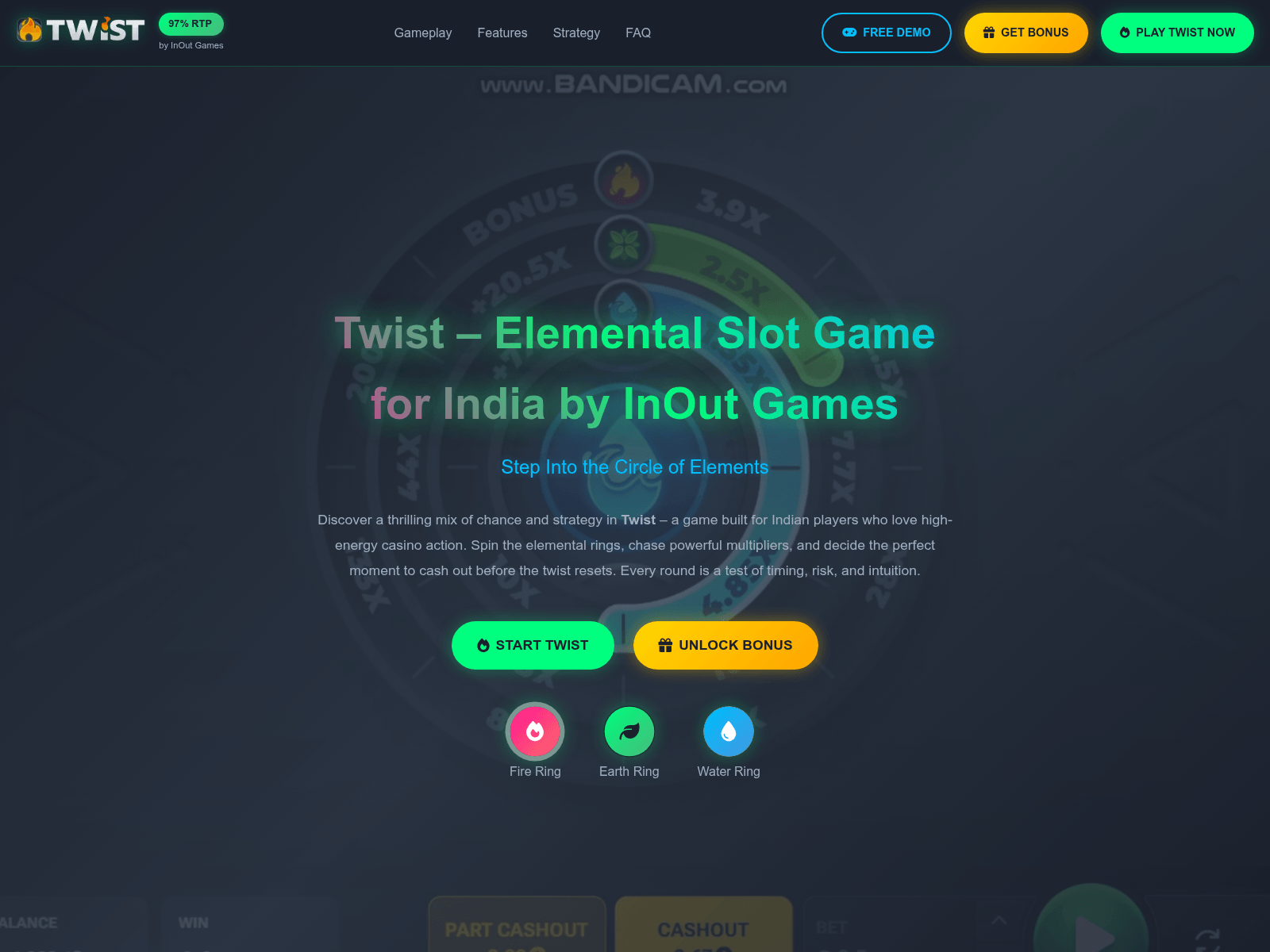Screenshot of twistslot.guru