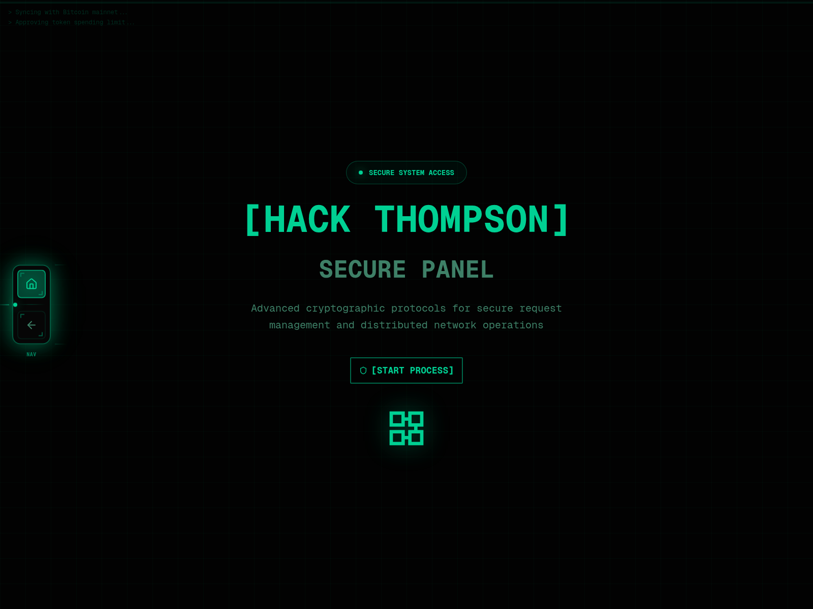 Screenshot of hackthompson.pro