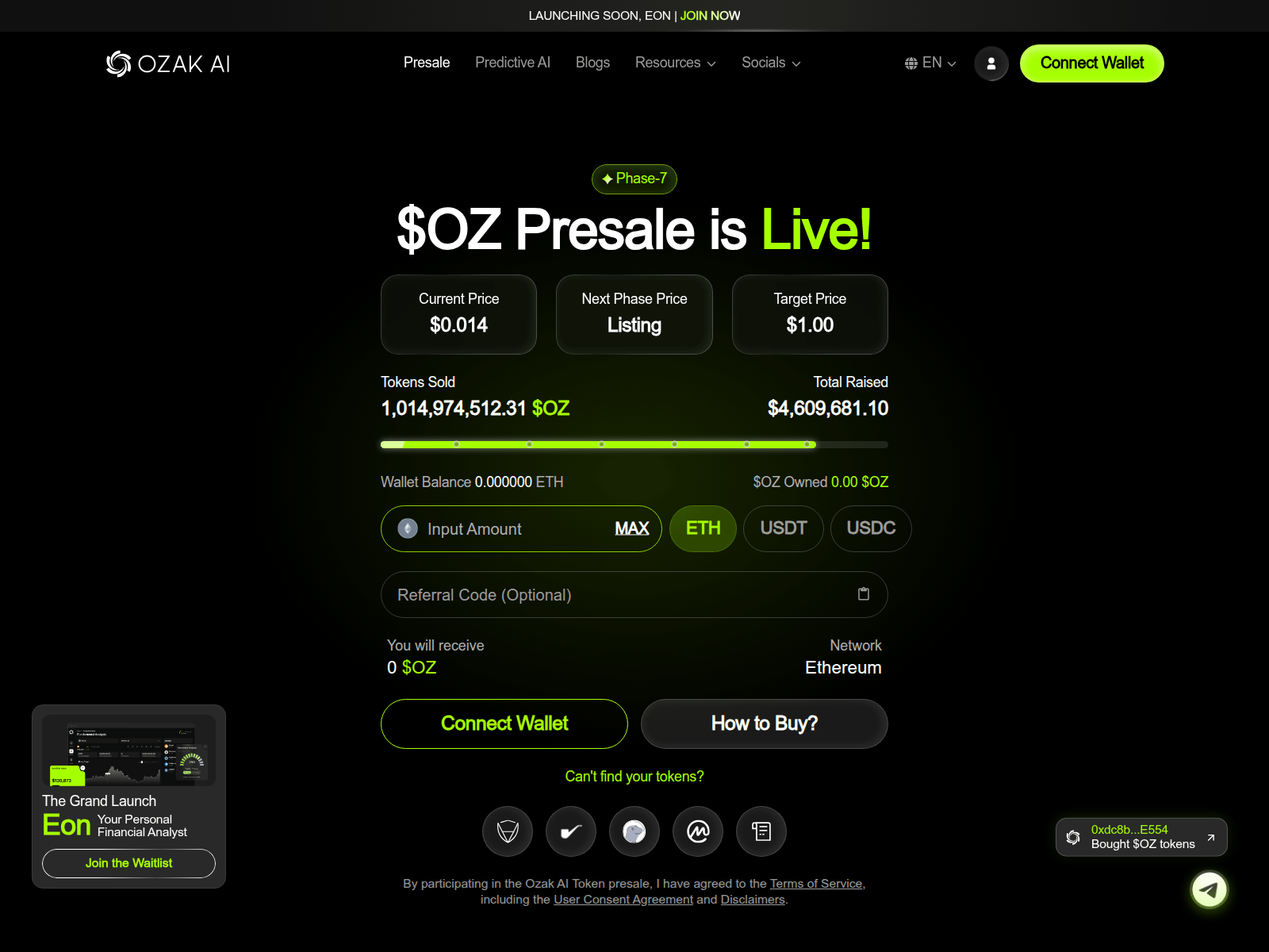 Screenshot of ozak.site