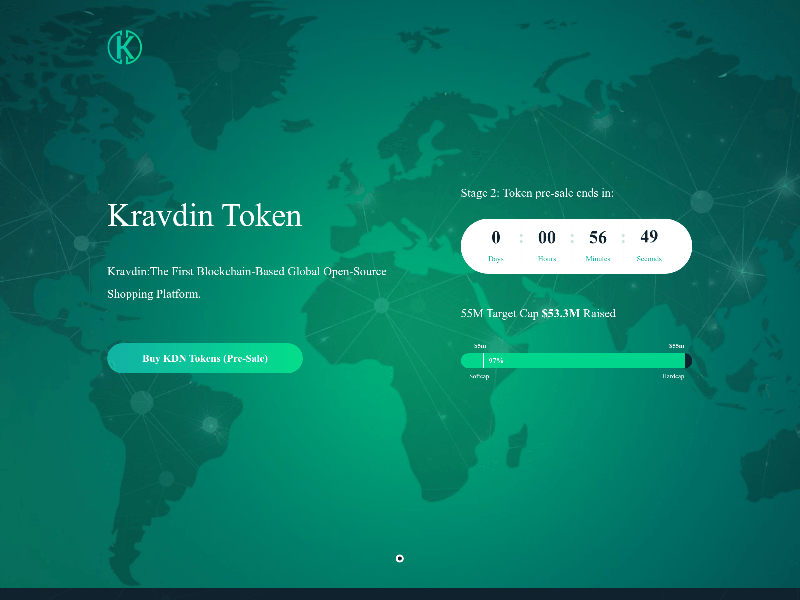 Screenshot of kravdin.site
