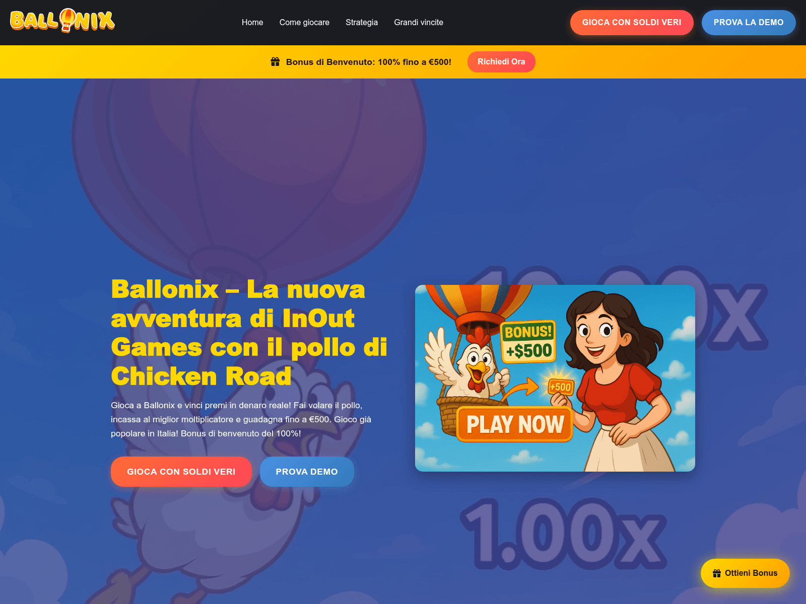 Screenshot of ballonix.today