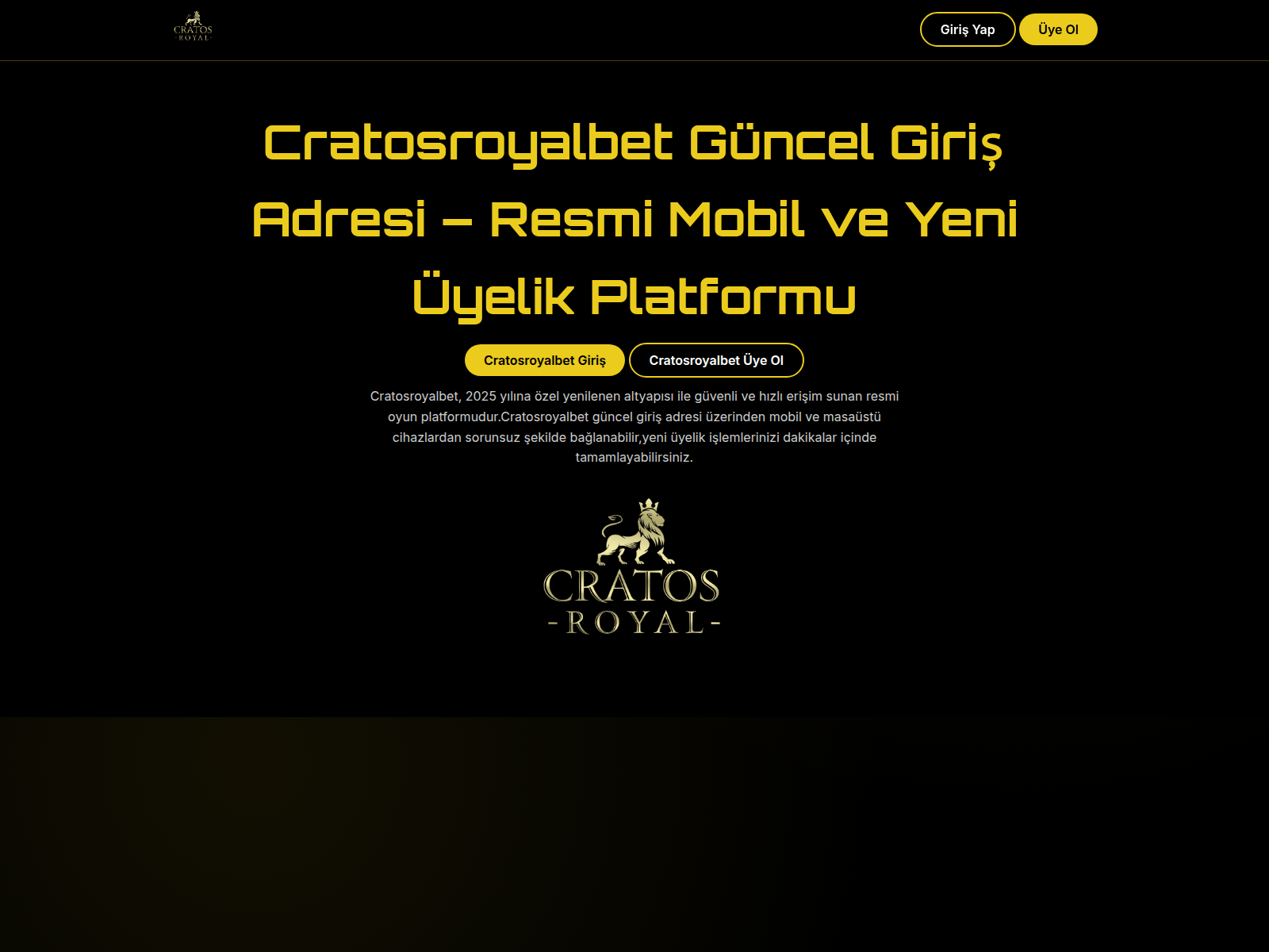 Screenshot of cratos-oyunlarburada.vip
