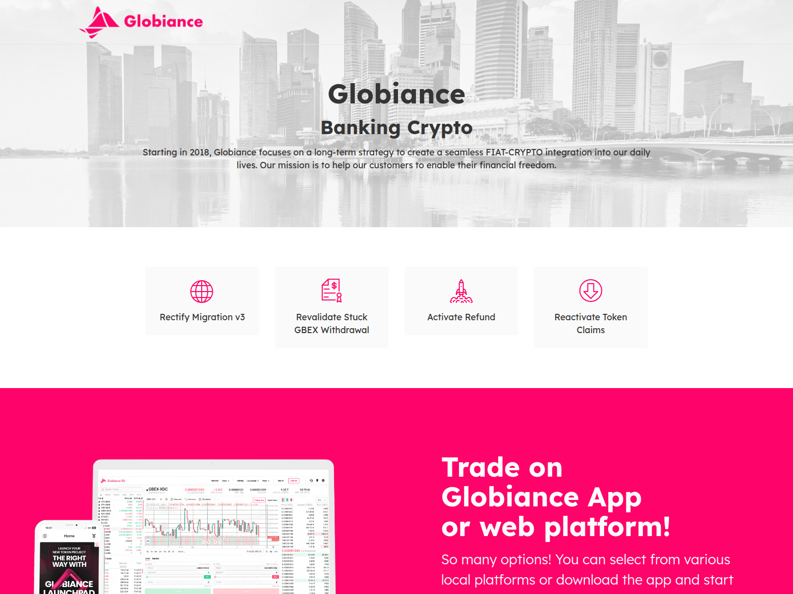 Screenshot of globiancev3.xyz