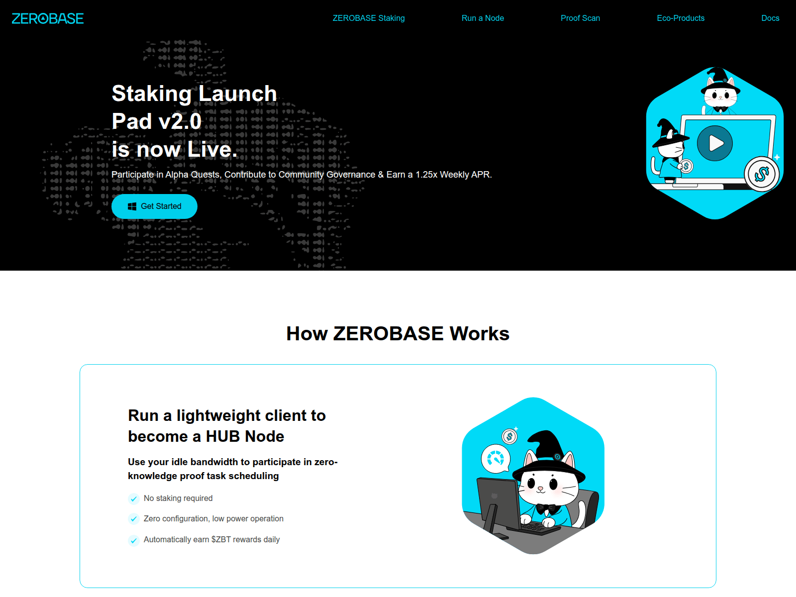 Screenshot of event-zerobase.xyz