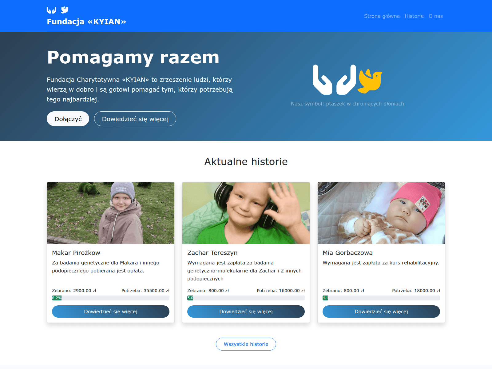 Screenshot of fundkiyan.com