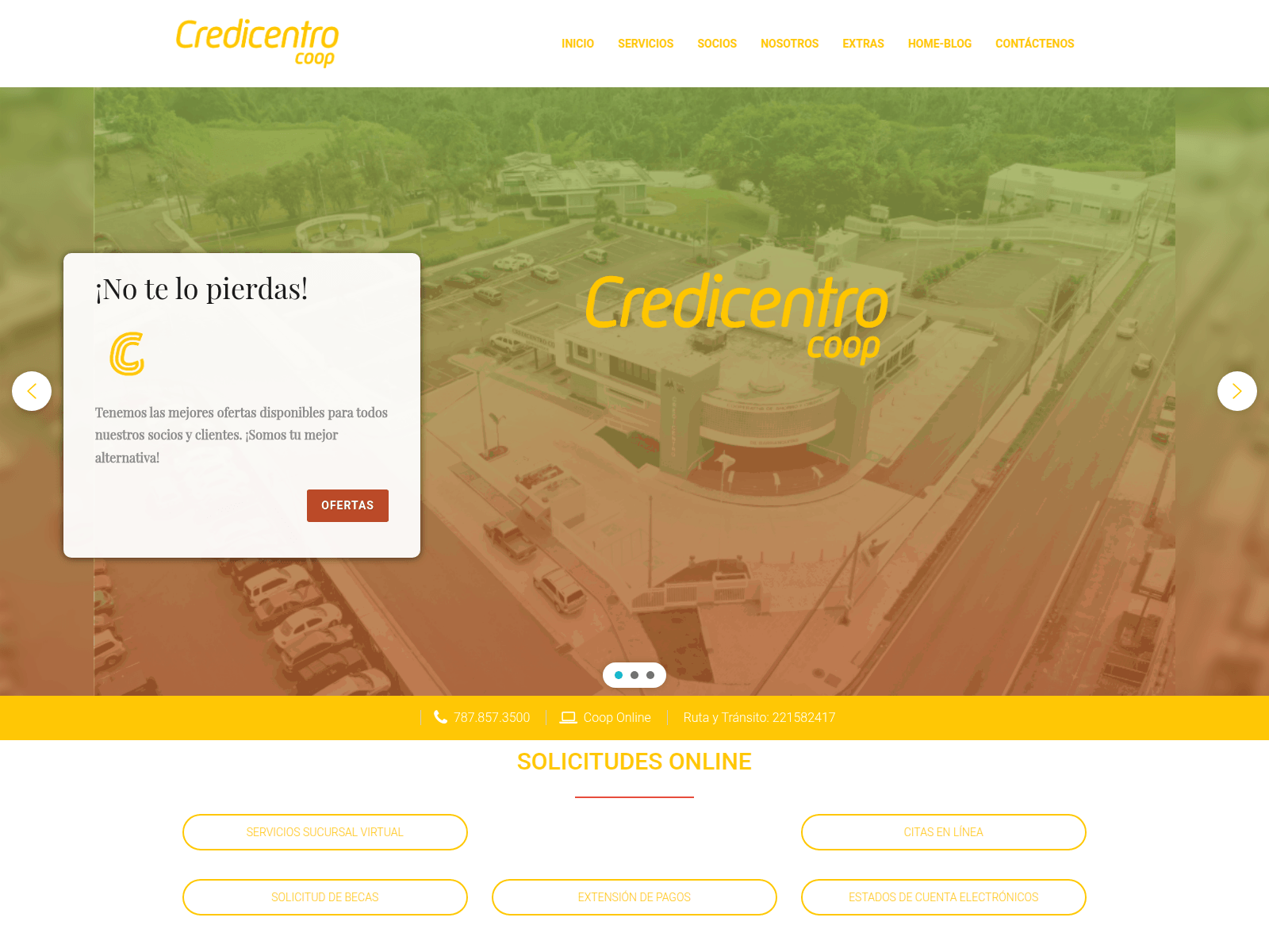 Screenshot of sistemas-accesoclientes.com