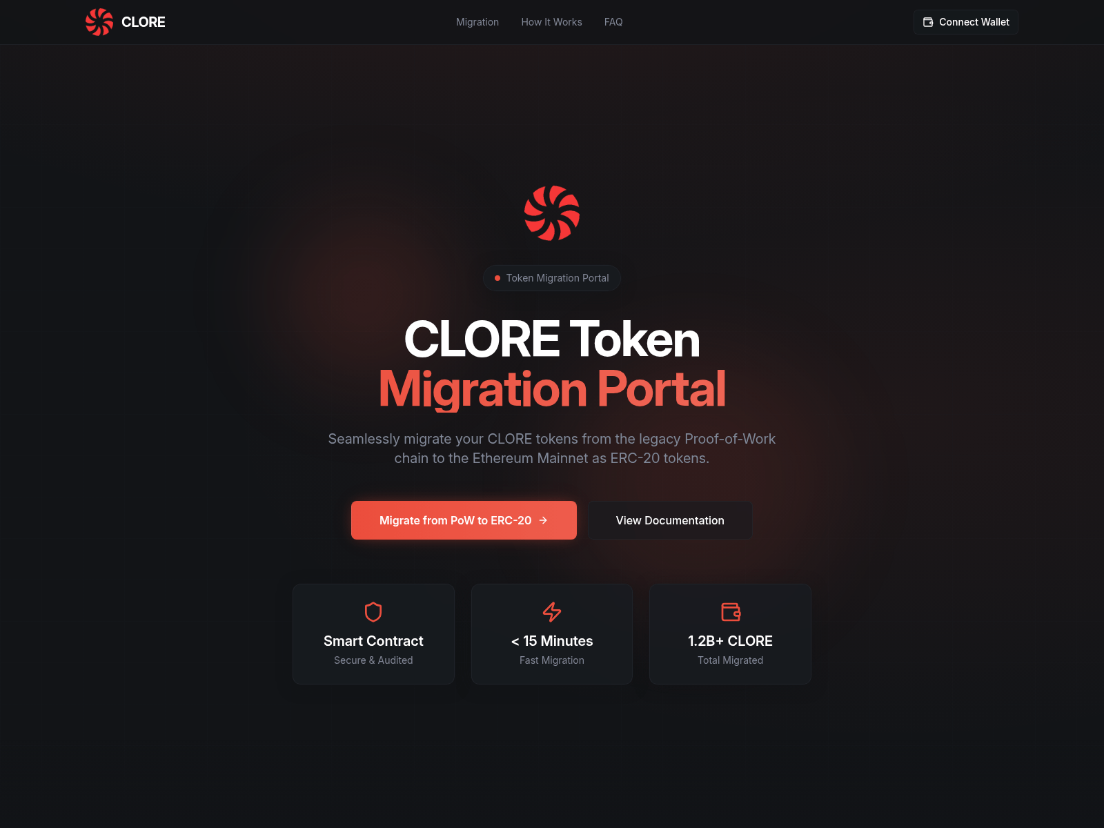 Screenshot of cloremigrate.info