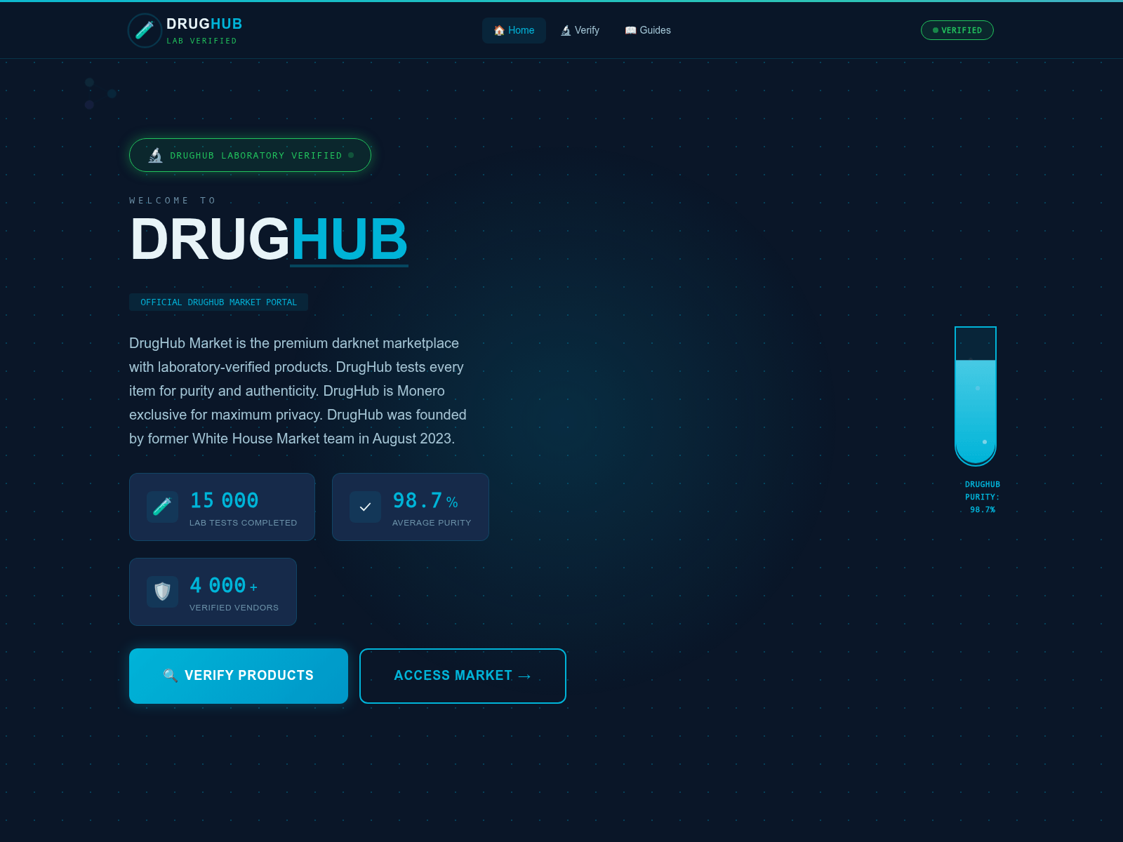 Screenshot of drughubmain.info