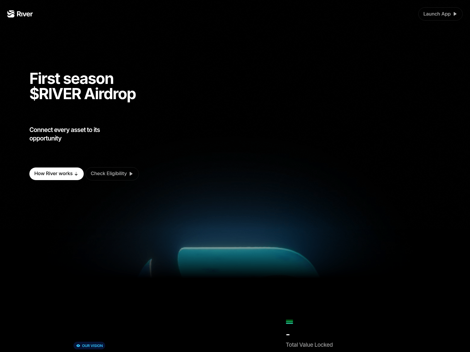 Screenshot of riverdot.xyz