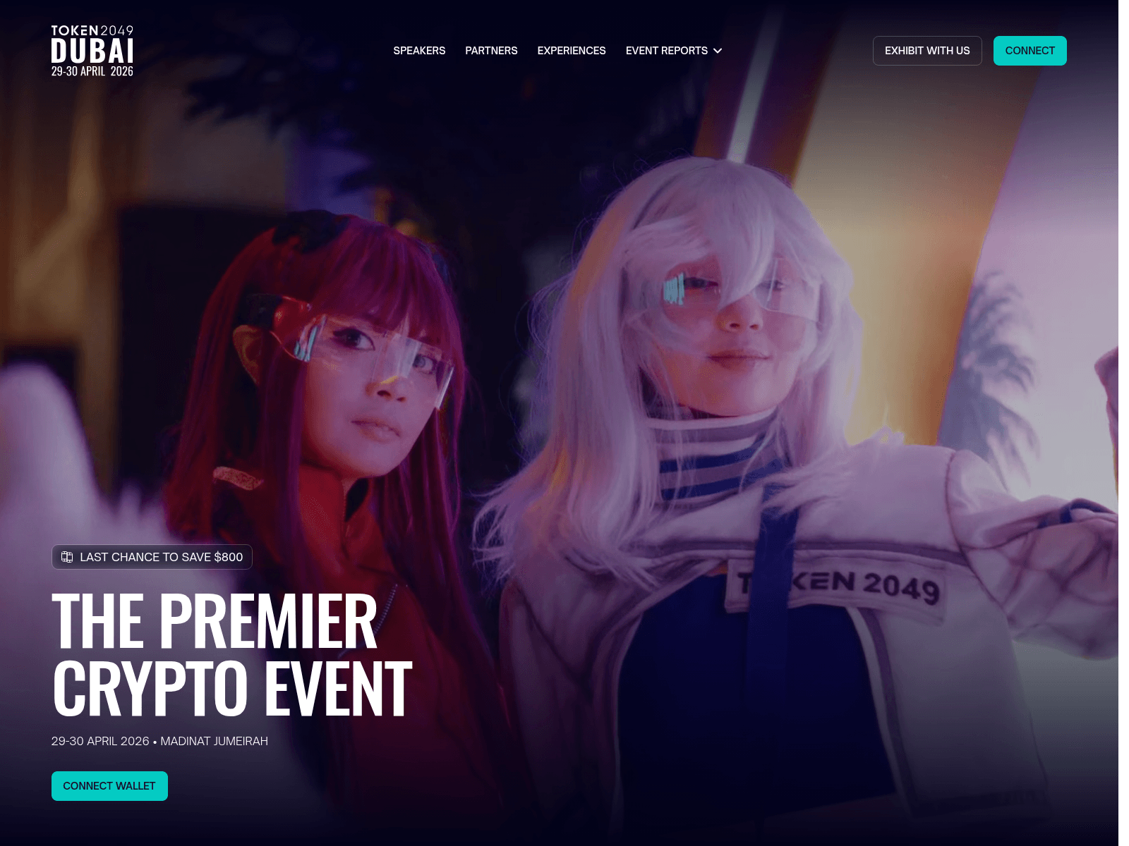 Screenshot of token-2049.world