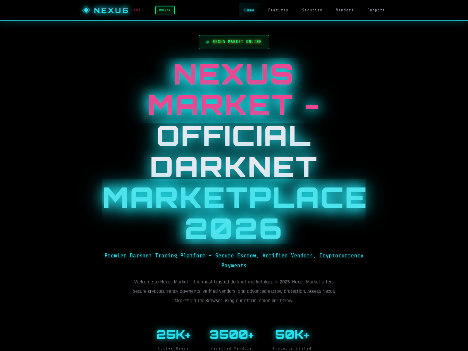Screenshot of nexusdnm.world