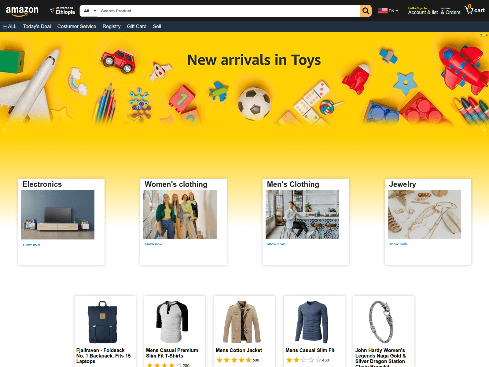 Screenshot of amazonwebsitesami2025.netlify.app