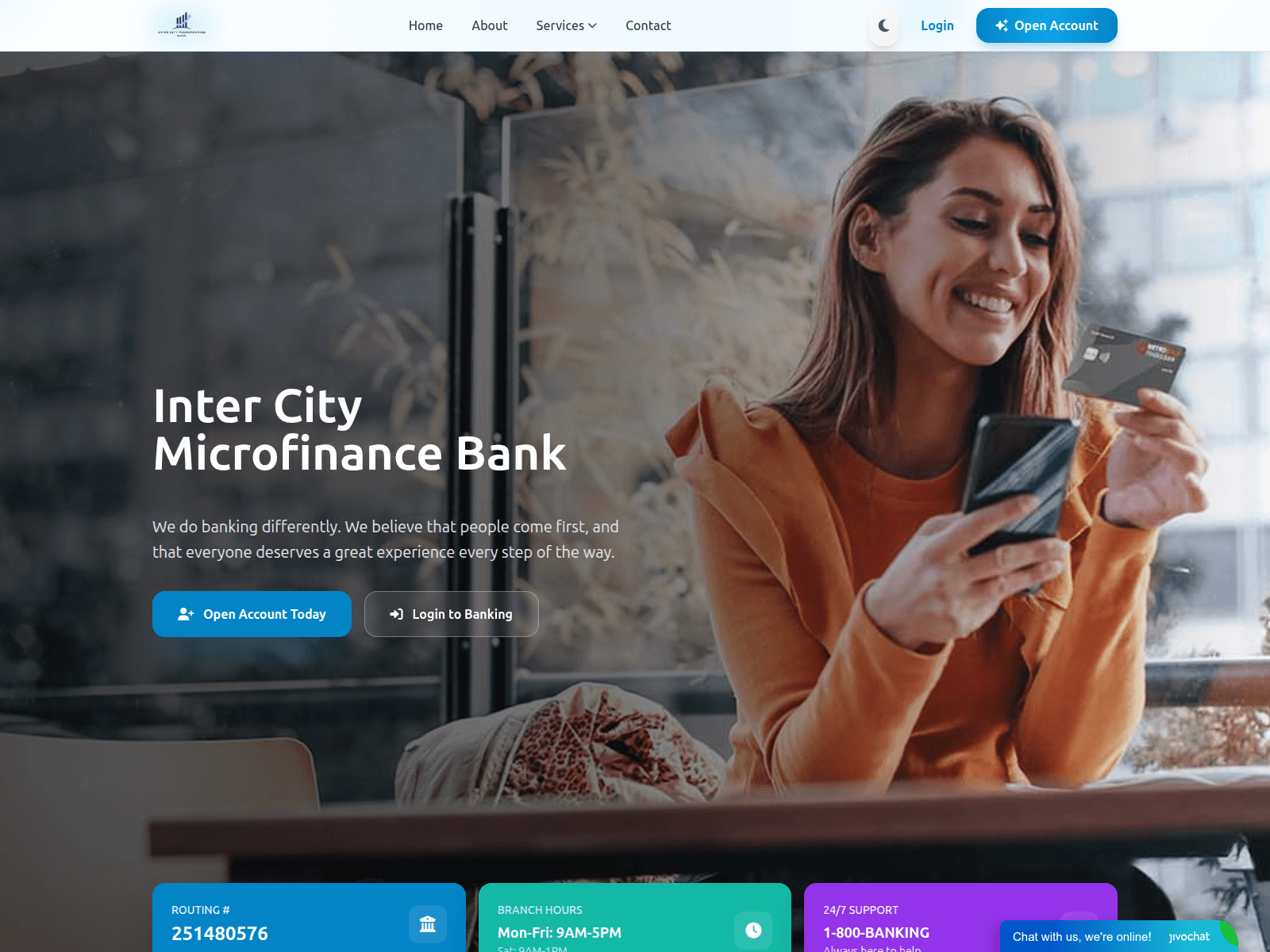 Screenshot of intercitymf.com