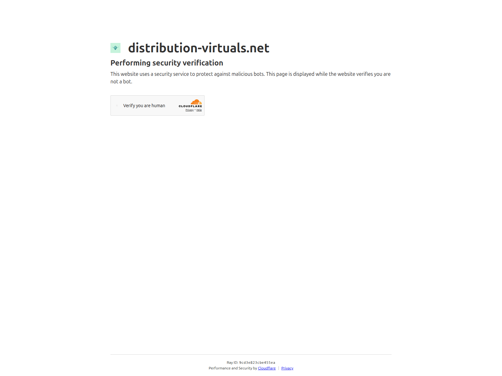 Screenshot of distribution-virtuals.net