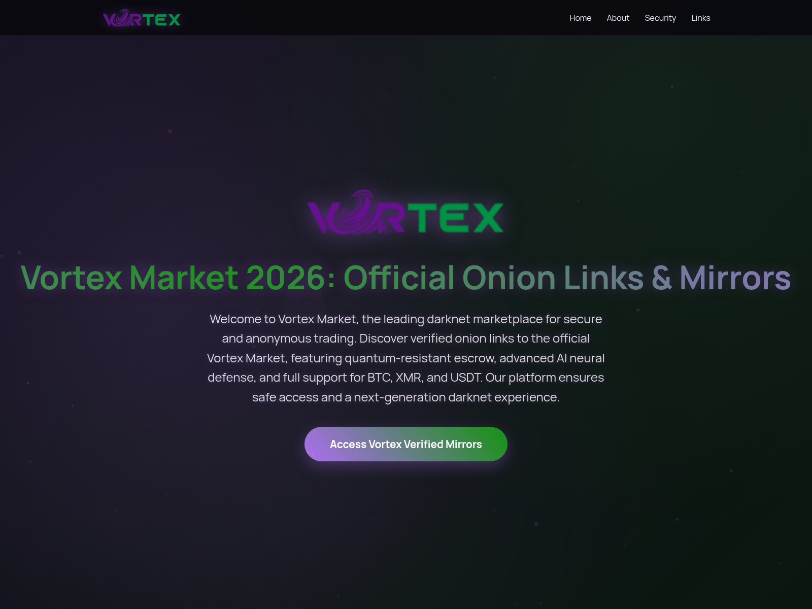 Screenshot of vortex-official.org
