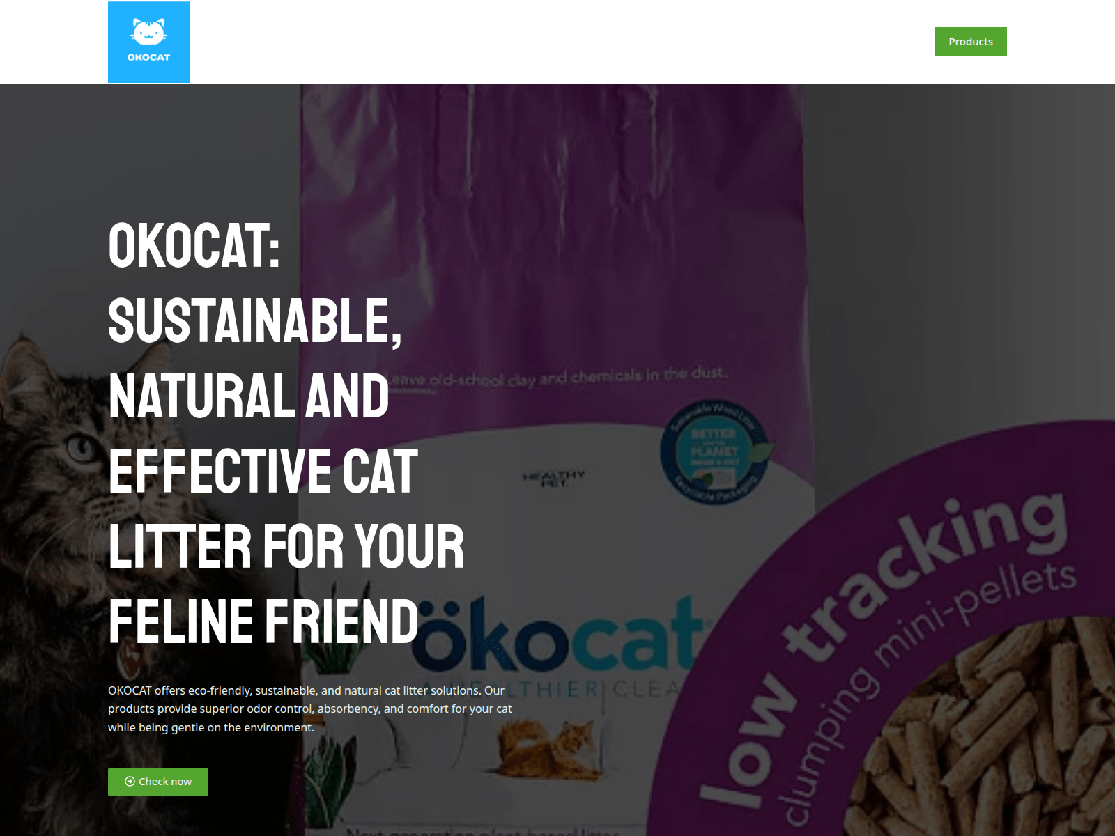Screenshot of theokocat.org