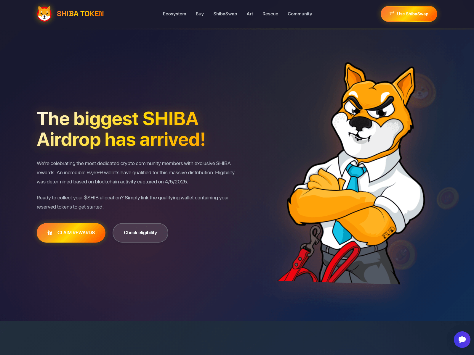 Screenshot of shib-obtain.com